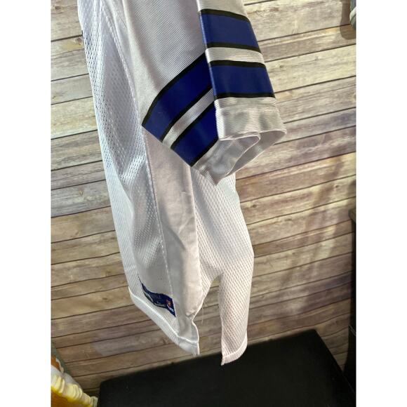 Reebok NFL Tiki Barber # 24 Dallas Cowboys Football Jersey Youth Large 14-16 - Picture 3 of 11